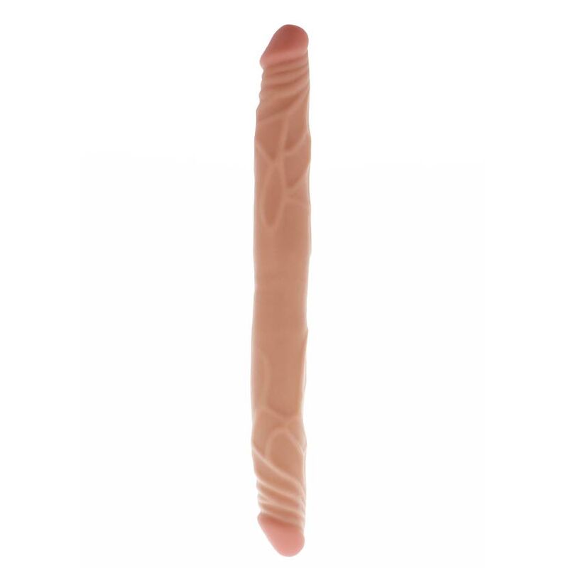 Dildo Dublu, Get Real - Double Dong, Realist, 35 CM Piele